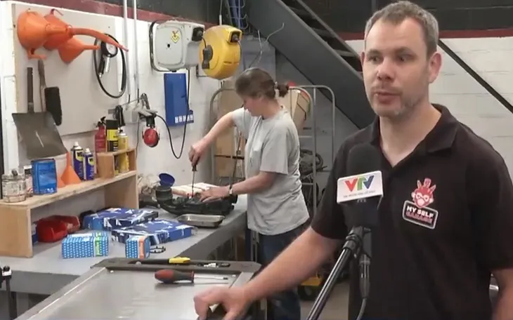 Garage tự phục vụ tại Vương quốc Bỉ - Ảnh 1. Garage tự phục vụ tại Vương quốc Bỉ - Ảnh 1.