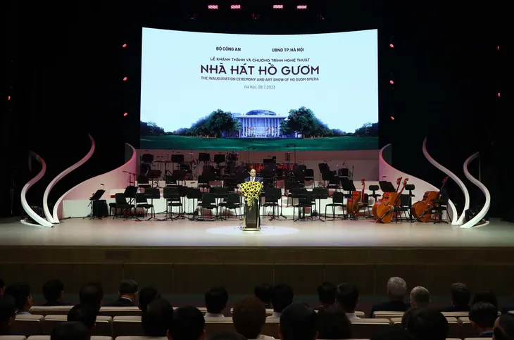 Nhà hát Hồ Gươm - Không gian biểu diễn nghệ thuật đẳng cấp quốc tế - Ảnh 2. Nhà hát Hồ Gươm - Không gian biểu diễn nghệ thuật đẳng cấp quốc tế - Ảnh 2.
