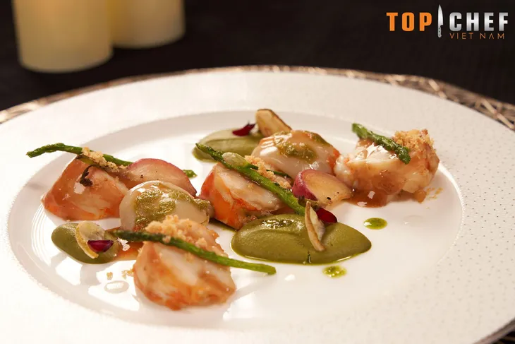 Top Chef - Tập 8: Tôn vinh tôm hùm Việt Nam trên bàn tiệc thế giới - Ảnh 7. Top Chef - Tập 8: Tôn vinh tôm hùm Việt Nam trên bàn tiệc thế giới - Ảnh 7.