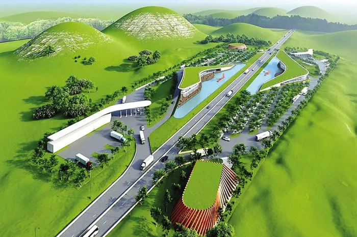 Khẩn trương xây dựng trạm dừng nghỉ trên cao tốc Bắc - Nam - Ảnh 1. Khẩn trương xây dựng trạm dừng nghỉ trên cao tốc Bắc - Nam - Ảnh 1.