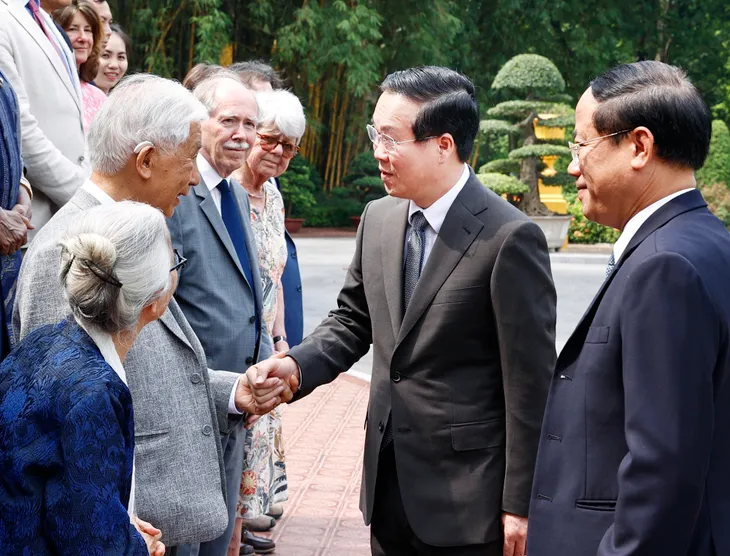 Chủ tịch nước: Việt Nam luôn kính trọng người tài và yêu quý trí thức - Ảnh 1. Chủ tịch nước: Việt Nam luôn kính trọng người tài và yêu quý trí thức - Ảnh 1.
