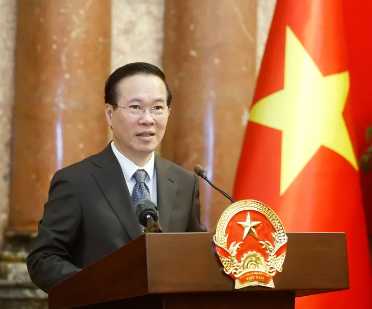 Chủ tịch nước: Việt Nam luôn kính trọng người tài và yêu quý trí thức - Ảnh 4. Chủ tịch nước: Việt Nam luôn kính trọng người tài và yêu quý trí thức - Ảnh 4.