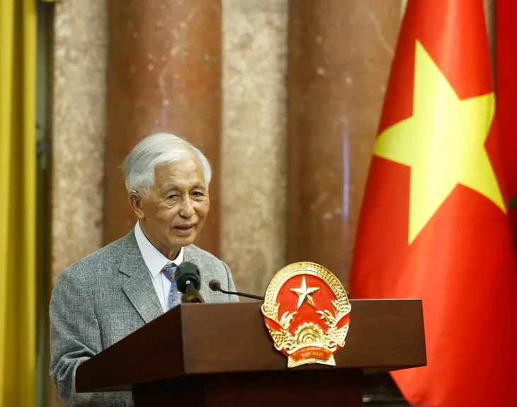 Chủ tịch nước: Việt Nam luôn kính trọng người tài và yêu quý trí thức - Ảnh 5. Chủ tịch nước: Việt Nam luôn kính trọng người tài và yêu quý trí thức - Ảnh 5.