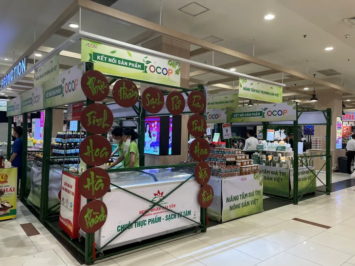 Thúc đẩy tiêu thụ sản phẩm OCOP trong các siêu thị, trung tâm thương mại - Ảnh 1. Thúc đẩy tiêu thụ sản phẩm OCOP trong các siêu thị, trung tâm thương mại - Ảnh 1.