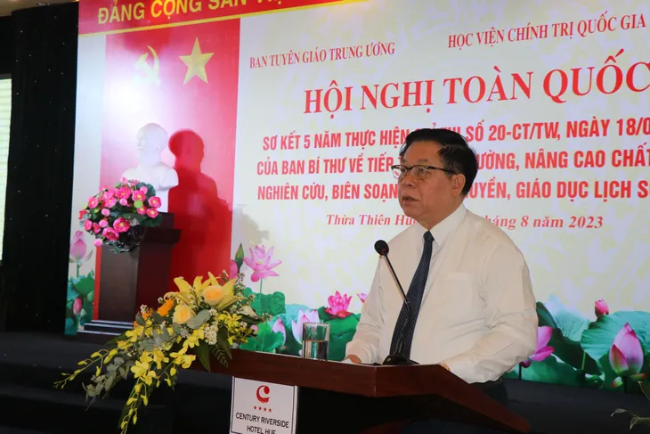 Nâng cao chất lượng nghiên cứu, biên soạn, tuyên truyền, giáo dục lịch sử Đảng - Ảnh 3.