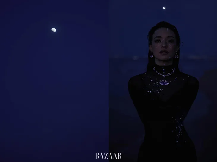 Thư Kỳ và loạt hình ảnh ấn tượng trên Harpers Bazaar tháng 9 - Ảnh 6. Thư Kỳ và loạt hình ảnh ấn tượng trên Harpers Bazaar tháng 9 - Ảnh 6.