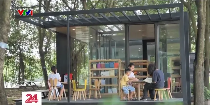 Độc đáo những mô hình thư viện từ ngõ tới công viên - Ảnh 4. Độc đáo những mô hình thư viện từ ngõ tới công viên - Ảnh 4.