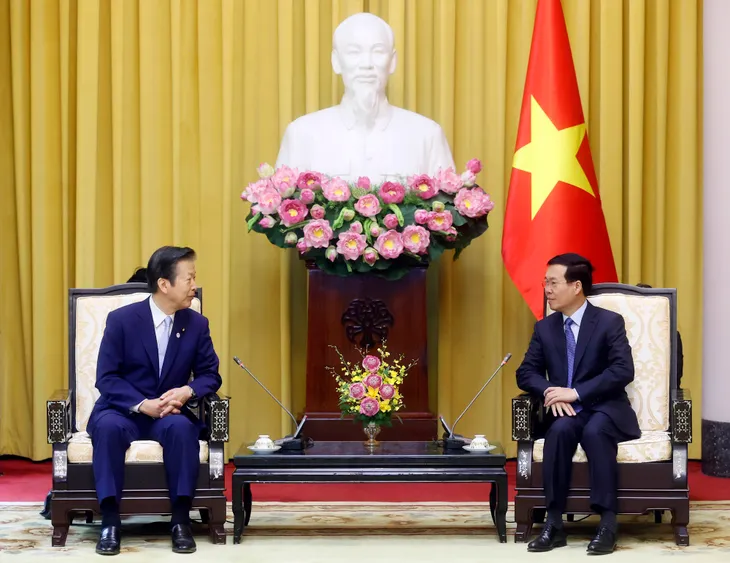Chủ tịch nước tiếp Chủ tịch Đảng Công minh Nhật Bản - Ảnh 3. Chủ tịch nước tiếp Chủ tịch Đảng Công minh Nhật Bản - Ảnh 3.