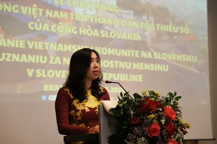 Lễ Chúc mừng cộng đồng người Việt tại Slovakia được công nhận dân tộc thiểu số tại Slovakia - Ảnh 2. Lễ Chúc mừng cộng đồng người Việt tại Slovakia được công nhận dân tộc thiểu số tại Slovakia - Ảnh 2.