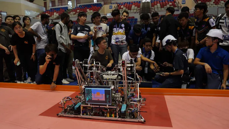 Các đội tuyển ABU Robocon 2023 giao lưu và chia sẻ công nghệ - Ảnh 4. Các đội tuyển ABU Robocon 2023 giao lưu và chia sẻ công nghệ - Ảnh 4.