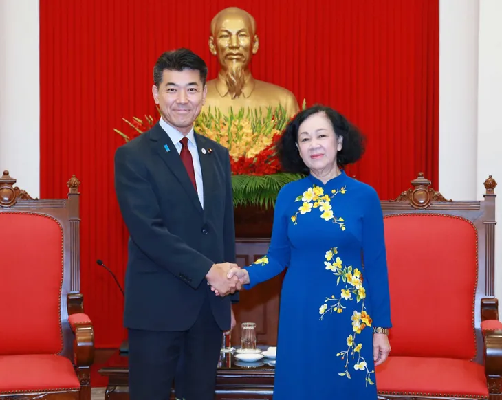 Tăng cường hợp tác Việt Nam - Nhật Bản trên kênh Đảng - Ảnh 1. Tăng cường hợp tác Việt Nam - Nhật Bản trên kênh Đảng - Ảnh 1.