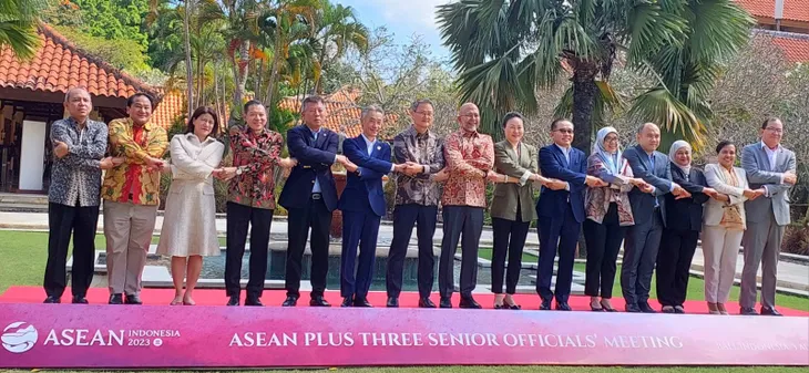 Hội nghị Quan chức cao cấp ASEAN: Tiến tới Hội nghị Cấp cao ASEAN lần thứ 43 - Ảnh 1. Hội nghị Quan chức cao cấp ASEAN: Tiến tới Hội nghị Cấp cao ASEAN lần thứ 43 - Ảnh 1.