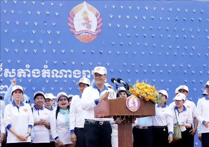 Kết quả chính thức bầu cử Quốc hội Campuchia: Đảng Nhân dân Campuchia chiến thắng - Ảnh 1. Kết quả chính thức bầu cử Quốc hội Campuchia: Đảng Nhân dân Campuchia chiến thắng - Ảnh 1.