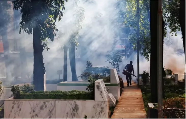 Số ca tử vong do sốt xuất huyết cao kỷ lục tại Bangladesh - Ảnh 1. Số ca tử vong do sốt xuất huyết cao kỷ lục tại Bangladesh - Ảnh 1.