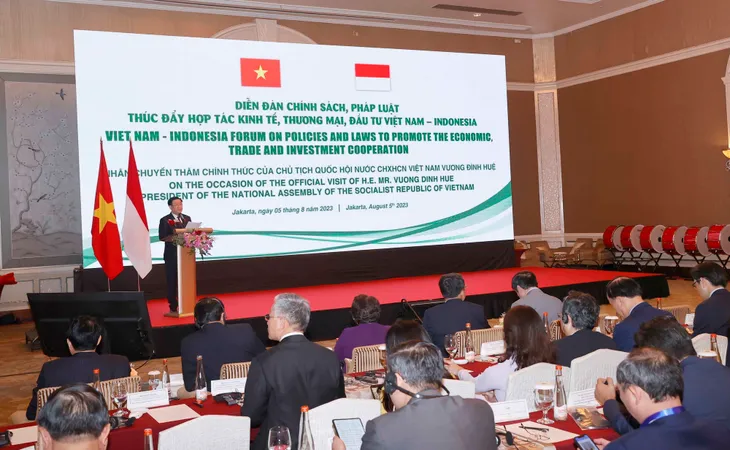 Thúc đẩy hợp tác thương mại, đầu tư Việt Nam - Indonesia - Ảnh 1. Thúc đẩy hợp tác thương mại, đầu tư Việt Nam - Indonesia - Ảnh 1.