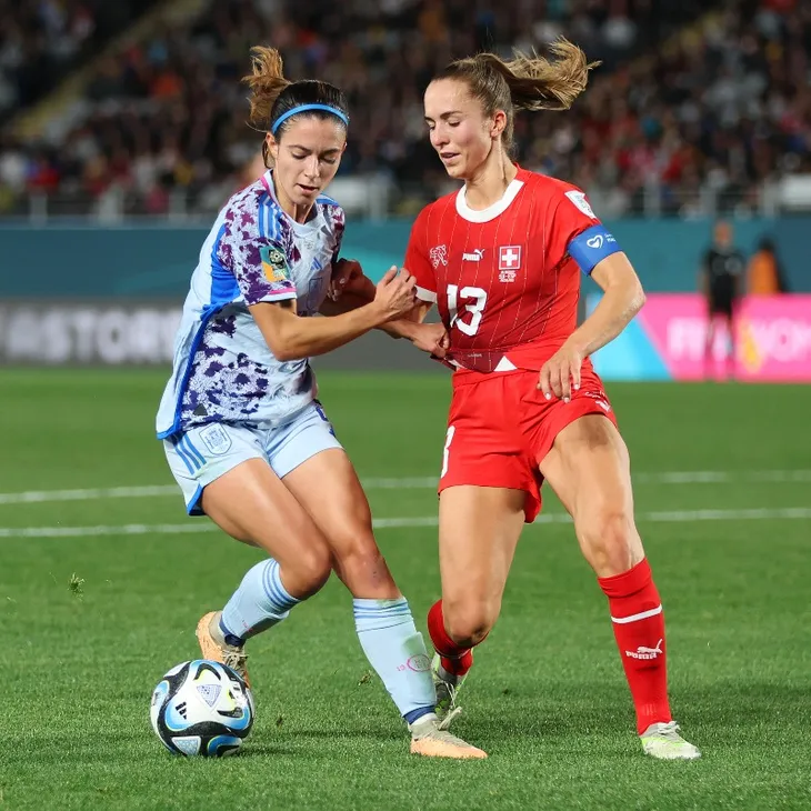 Thắng thuyết phục Thụy Sĩ, Tây Ban Nha vào tứ kết World Cup nữ 2023 - Ảnh 1. Thắng thuyết phục Thụy Sĩ, Tây Ban Nha vào tứ kết World Cup nữ 2023 - Ảnh 1.