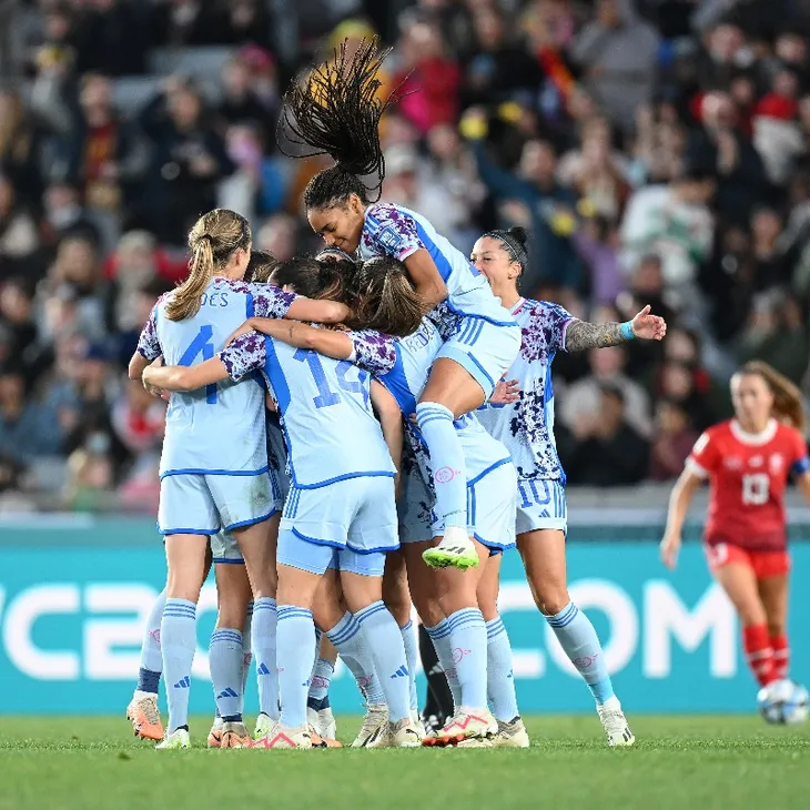 Thắng thuyết phục Thụy Sĩ, Tây Ban Nha vào tứ kết World Cup nữ 2023 - Ảnh 2. Thắng thuyết phục Thụy Sĩ, Tây Ban Nha vào tứ kết World Cup nữ 2023 - Ảnh 2.
