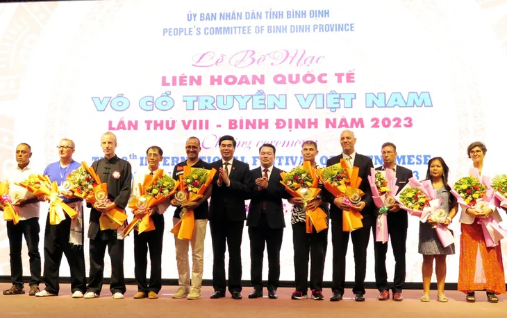 Bế mạc Liên hoan quốc tế Võ cổ truyền Việt Nam - Ảnh 1. Bế mạc Liên hoan quốc tế Võ cổ truyền Việt Nam - Ảnh 1.