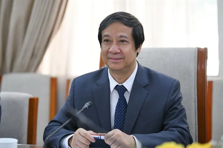 Bộ trưởng Bộ GD&ĐT muốn Viện Khảo thí Giáo dục Hoa Kỳ chia sẻ kinh nghiệm về tổ chức kỳ thi - Ảnh 1. Bộ trưởng Bộ GD&ĐT muốn Viện Khảo thí Giáo dục Hoa Kỳ chia sẻ kinh nghiệm về tổ chức kỳ thi - Ảnh 1.