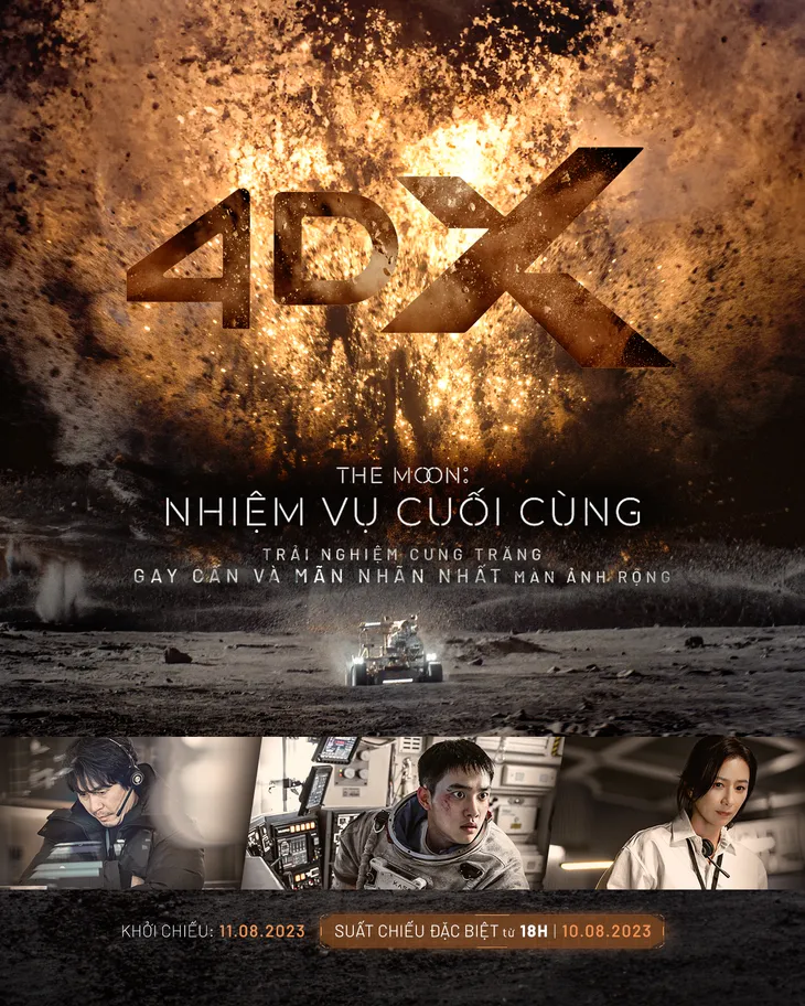 The Moon: Nhiệm vụ cuối cùng hứa hẹn gây bão rạp Việt tháng 8 - Ảnh 1. The Moon: Nhiệm vụ cuối cùng hứa hẹn gây bão rạp Việt tháng 8 - Ảnh 1.