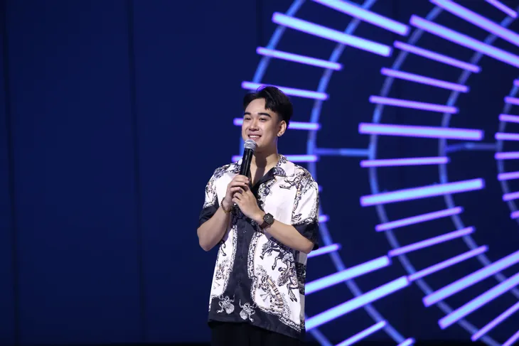 Chàng trai tài năng đưa bài hát tự sáng tác lên Vietnam Idol 2023 - Ảnh 1. Chàng trai tài năng đưa bài hát tự sáng tác lên Vietnam Idol 2023 - Ảnh 1.