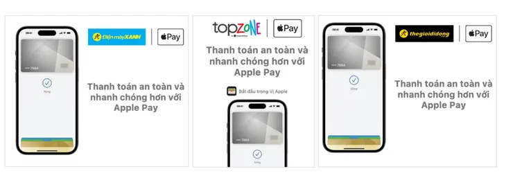 Chuỗi bán lẻ tiên phong hình thức thanh toán Apple Pay tại Việt Nam - Ảnh 1. Chuỗi bán lẻ tiên phong hình thức thanh toán Apple Pay tại Việt Nam - Ảnh 1.