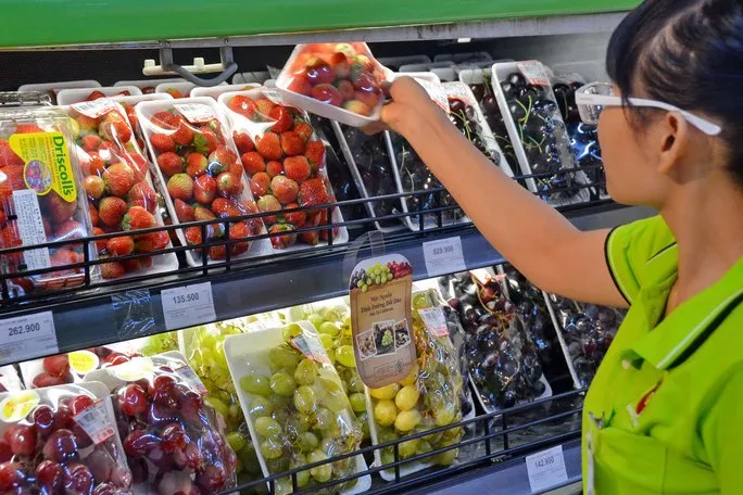 Nhập khẩu rau quả tiếp tục tăng - Ảnh 1. Nhập khẩu rau quả tiếp tục tăng - Ảnh 1.