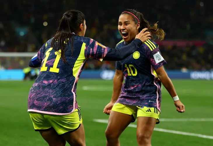 ĐT Colombia vào tứ kết World Cup bóng đá nữ 2023 - Ảnh 2. ĐT Colombia vào tứ kết World Cup bóng đá nữ 2023 - Ảnh 2.