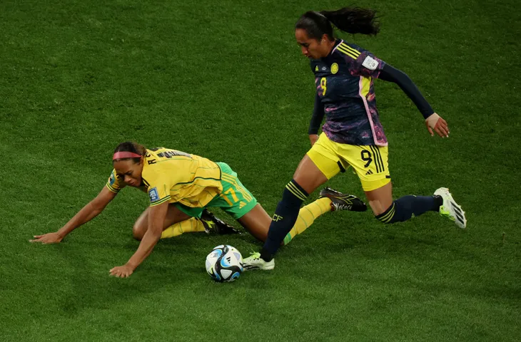 ĐT Colombia vào tứ kết World Cup bóng đá nữ 2023 - Ảnh 1. ĐT Colombia vào tứ kết World Cup bóng đá nữ 2023 - Ảnh 1.