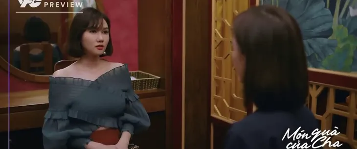 Món quà của cha - Tập 12: Quyên đến dằn mặt nhân viên mát-xa - Ảnh 1.