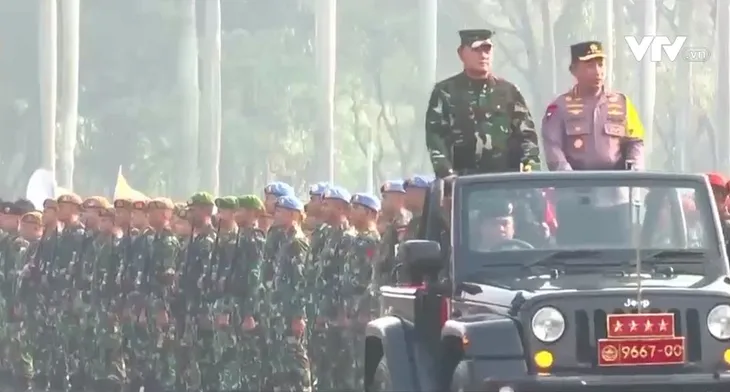 Indonesia tăng cường an ninh trước thềm Hội nghị Cấp cao ASEAN 43 - Ảnh 1. Indonesia tăng cường an ninh trước thềm Hội nghị Cấp cao ASEAN 43 - Ảnh 1.
