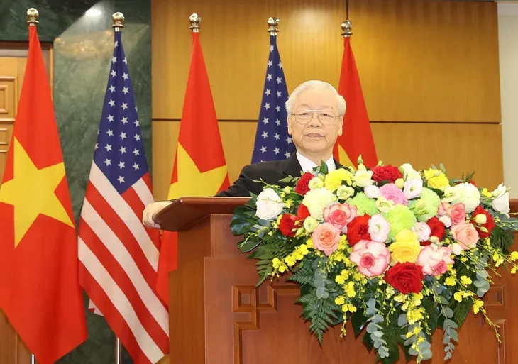 Việt Nam và Hoa Kỳ nâng tầm quan hệ Đối tác Chiến lược Toàn diện - Ảnh 2. Việt Nam và Hoa Kỳ nâng tầm quan hệ Đối tác Chiến lược Toàn diện - Ảnh 2.