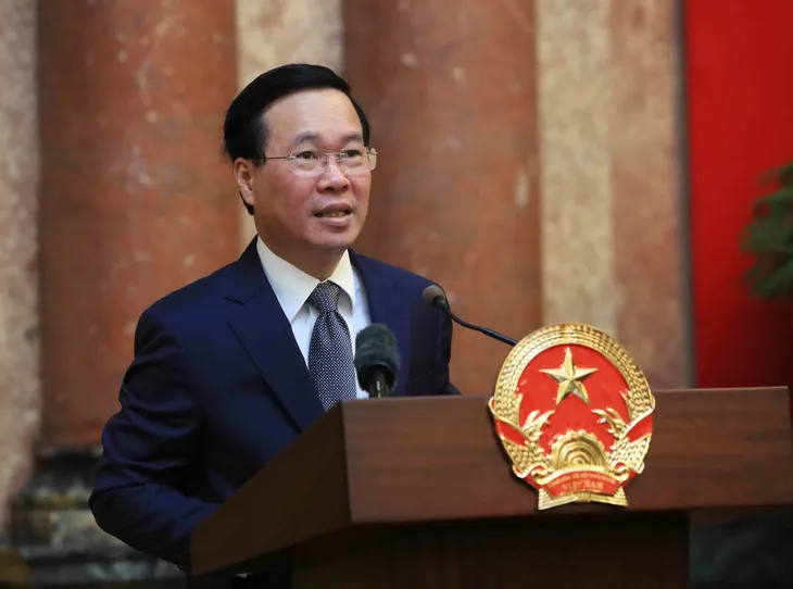 Chủ tịch nước Võ Văn Thưởng tiếp Đoàn người có công tỉnh Trà Vinh - Ảnh 2. Chủ tịch nước Võ Văn Thưởng tiếp Đoàn người có công tỉnh Trà Vinh - Ảnh 2.