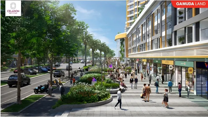 Nhịp sống sôi động tại Celadon Boulevard - tuyến phố hoa lệ bậc nhất TP Hồ Chí Minh - Ảnh 2. Nhịp sống sôi động tại Celadon Boulevard - tuyến phố hoa lệ bậc nhất TP Hồ Chí Minh - Ảnh 2.