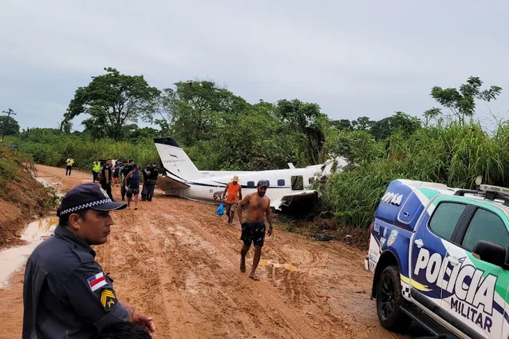 14 người tử vong trong vụ rơi máy bay ở bang Amazonas, Brazil - Ảnh 1. 14 người tử vong trong vụ rơi máy bay ở bang Amazonas, Brazil - Ảnh 1.