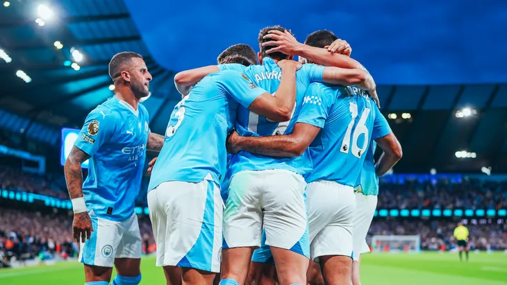 Man City chuẩn bị cho vòng bảng UEFA Champions League - Ảnh 1. Man City chuẩn bị cho vòng bảng UEFA Champions League - Ảnh 1.