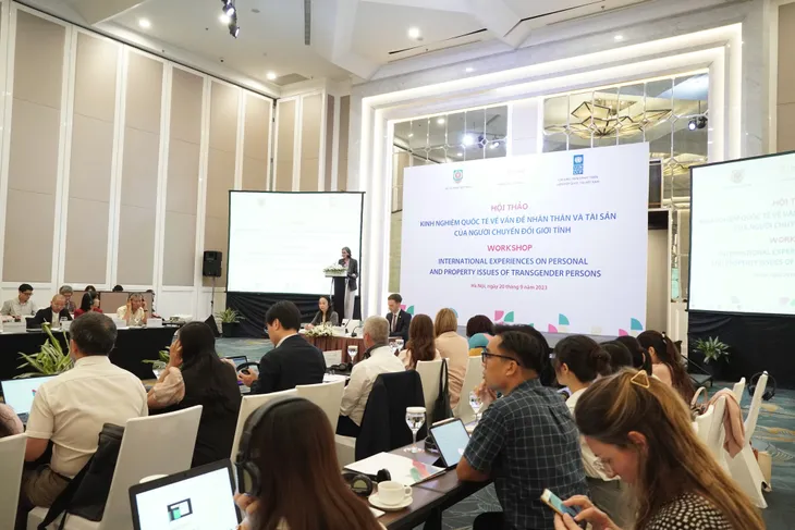 Lần đầu tiên tổ chức hội thảo chia sẻ kinh nghiệm quốc tế trong xây dựng Luật chuyển đổi giới tính tại Việt Nam - Ảnh 3. Lần đầu tiên tổ chức hội thảo chia sẻ kinh nghiệm quốc tế trong xây dựng Luật chuyển đổi giới tính tại Việt Nam - Ảnh 3.