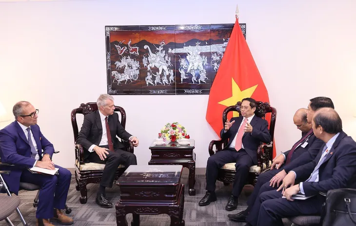 Nhiều tập đoàn kinh tế hàng đầu muốn mở rộng đầu tư vào Việt Nam - Ảnh 1. Nhiều tập đoàn kinh tế hàng đầu muốn mở rộng đầu tư vào Việt Nam - Ảnh 1.