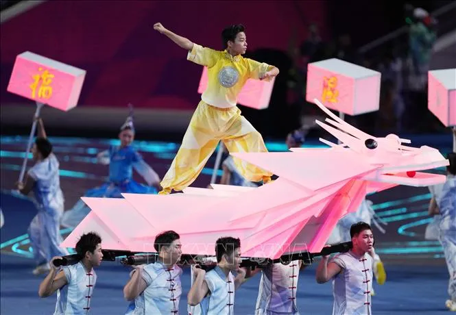 Trung Quốc kêu gọi hòa bình thông qua ASIAD 19 - Ảnh 2. Trung Quốc kêu gọi hòa bình thông qua ASIAD 19 - Ảnh 2.