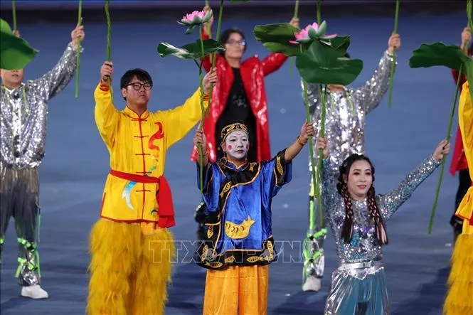 Trung Quốc kêu gọi hòa bình thông qua ASIAD 19 - Ảnh 6. Trung Quốc kêu gọi hòa bình thông qua ASIAD 19 - Ảnh 6.