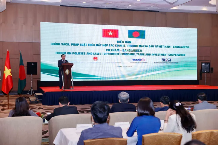 Việt Nam và Bangladesh cần tăng cường kết nối giữa doanh nghiệp hai nước - Ảnh 3. Việt Nam và Bangladesh cần tăng cường kết nối giữa doanh nghiệp hai nước - Ảnh 3.
