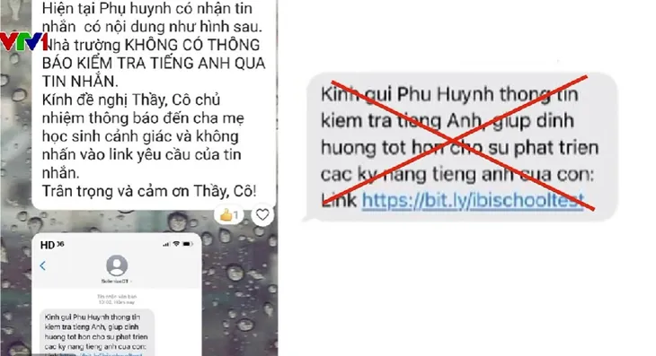 Cảnh báo đường link thu thập thông tin học sinh - Ảnh 1. Cảnh báo đường link thu thập thông tin học sinh - Ảnh 1.