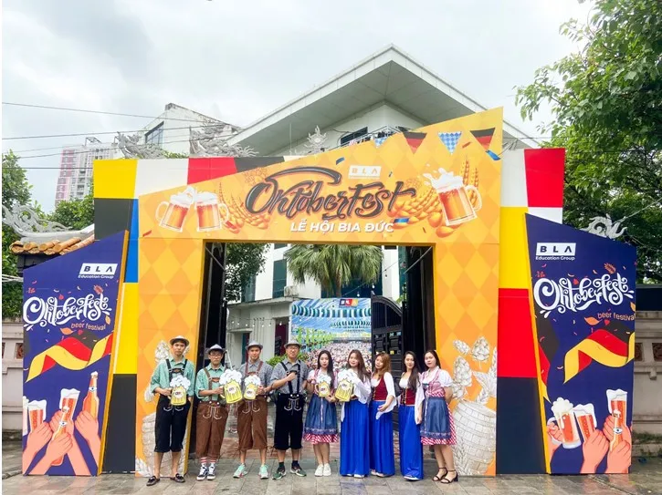 Tập đoàn giáo dục BLA mang Lễ hội Bia Oktoberfest từ Đức về Việt Nam - Ảnh 2. Tập đoàn giáo dục BLA mang Lễ hội Bia Oktoberfest từ Đức về Việt Nam - Ảnh 2.