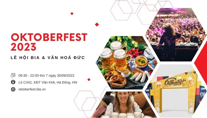 Tập đoàn giáo dục BLA mang Lễ hội Bia Oktoberfest từ Đức về Việt Nam - Ảnh 1. Tập đoàn giáo dục BLA mang Lễ hội Bia Oktoberfest từ Đức về Việt Nam - Ảnh 1.