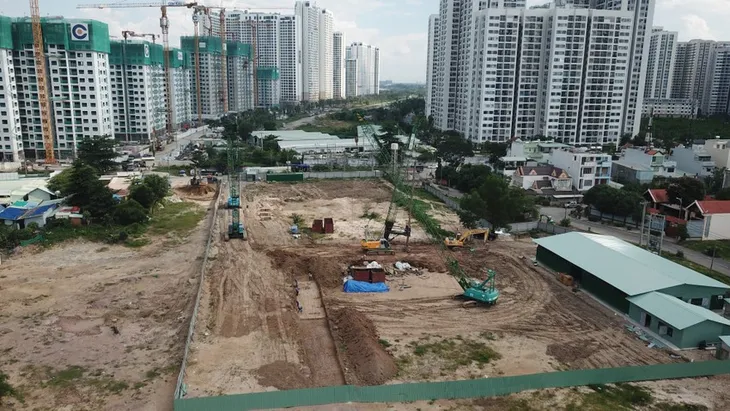Thi công xuyên lễ đường Vành đai 3 TP Hồ Chí Minh - Ảnh 2. Thi công xuyên lễ đường Vành đai 3 TP Hồ Chí Minh - Ảnh 2.
