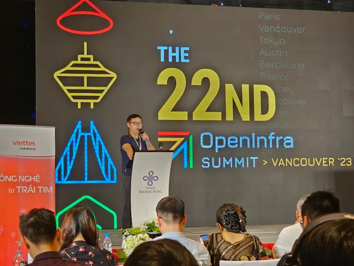 OpenInfra Days 2023: Mở ra cơ hội cho tương lai với cơ sở hạ tầng mở, đám mây và AI - Ảnh 7. OpenInfra Days 2023: Mở ra cơ hội cho tương lai với cơ sở hạ tầng mở, đám mây và AI - Ảnh 7.