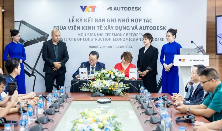 Viện Kinh tế Xây dựng hợp tác thúc đẩy chuyển đổi số - Ảnh 1. Viện Kinh tế Xây dựng hợp tác thúc đẩy chuyển đổi số - Ảnh 1.