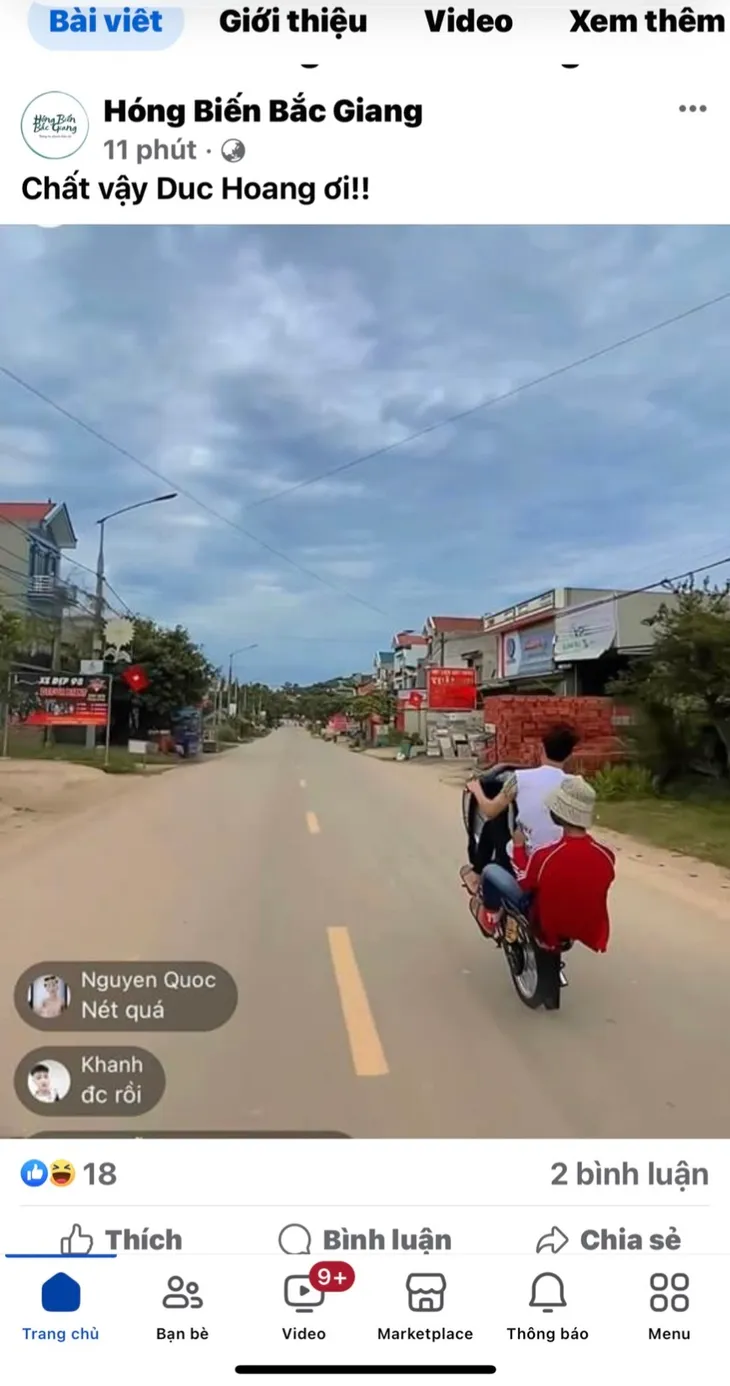 Xử phạt nhóm thiếu niên bốc đầu xe máy rồi đăng khoe trên Facebook - Ảnh 1. Xử phạt nhóm thiếu niên bốc đầu xe máy rồi đăng khoe trên Facebook - Ảnh 1.