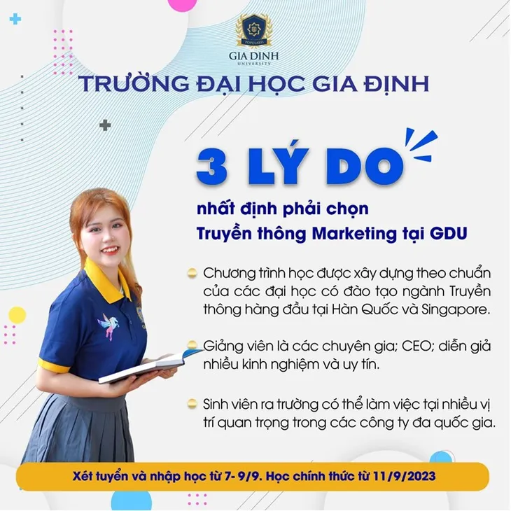 Tuyển sinh đại học chính quy chuyên ngành Truyền thông Marketing – hướng đi thời cuộc - Ảnh 3. Tuyển sinh đại học chính quy chuyên ngành Truyền thông Marketing – hướng đi thời cuộc - Ảnh 3.