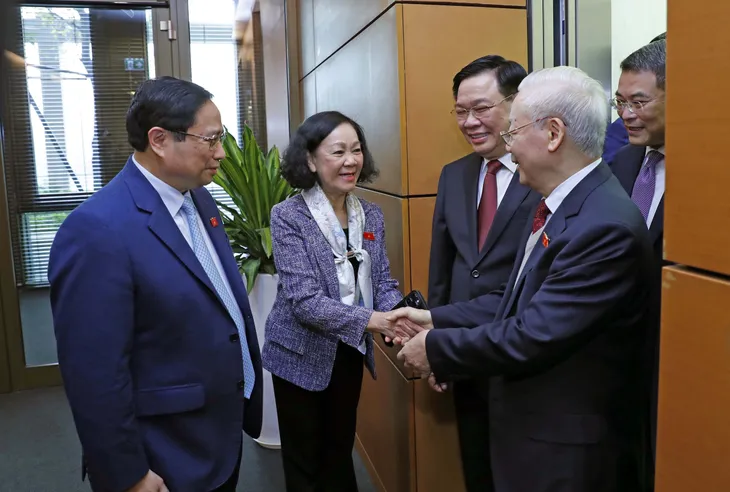 Ảnh: Khai mạc Kỳ họp bất thường lần thứ 5, Quốc hội khóa XV - Ảnh 2. Ảnh: Khai mạc Kỳ họp bất thường lần thứ 5, Quốc hội khóa XV - Ảnh 2.